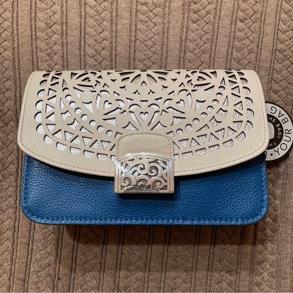 Brighton Ginger Snappy Mini Bag in Lagoon Blue - Picture 6 of 6